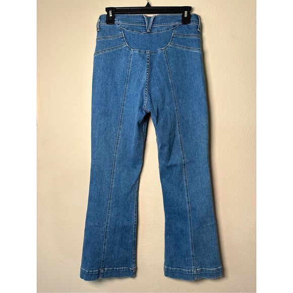 Veronica Beard Carson Ankle Flare High-Rise Jeans sz 29 - Picture 6 of 11